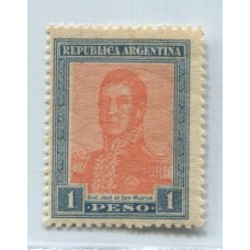 ARGENTINA 1917 GJ 452 ESTAMPILLA NUEVA MINT U$ 9,75